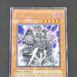 Yugioh - Sillva Warlord of Dark World - EEN-EN023 - LP/MP - 1st Edition - Fiend - Image 5