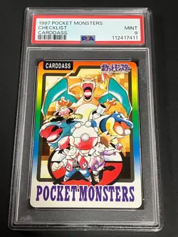 [PSA9] ya37 Psa9 Pokemon Carddass Special Card 1997 Novelty Charizard Fushigiban - Image 1