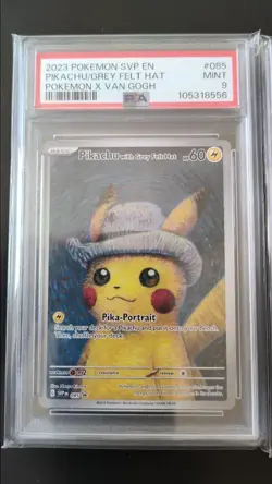 [PSA9] ya37 Pokemon Card Game Sr Psa9 Van Gogh Pikachu Lilier'S Full Power Set O - Image 2