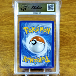 Pokemon Brilliant Stars Vaporeon TG02/TG30 AGS Mint+ 9.5 Full Art Holo Rare 2022 - Image 3