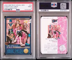 [PSA9] ya37 Psa9 One Piece Carddass Visual Adventure Kira Card Part 2 No. 43 Str - Image 1
