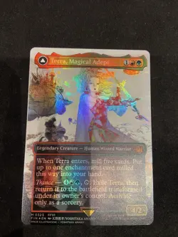 Terra, Magical Adept Borderless Foil #0323 MTG - Final Fantasy - Image 1