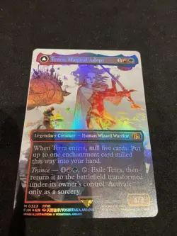 Terra, Magical Adept Borderless Foil #0323 MTG - Final Fantasy - Image 2