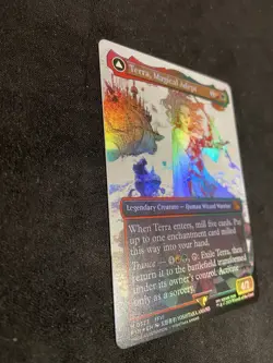 Terra, Magical Adept Borderless Foil #0323 MTG - Final Fantasy - Image 4