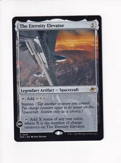 MAGIC THE GATHERING MTG EDGE OF ETERNITIES THE ETERNITY ELEVATOR - Image 1
