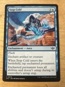 Stop Cold (072) Outlaws of Thunder Junction OTJ MTG Magic - Image 1