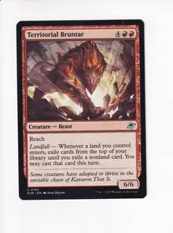 MAGIC THE GATHERING MTG EDGE OF ETERNITIES TERRITORIAL BRUNTAR (#1) - Image 1