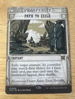 MTG - OTJ Breaking News - Path to Exile - NM - Image 1