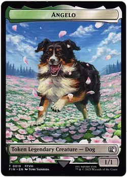 MTG Final Fantasy Angelo 0019/Darkstar 0020 (Token) - Image 1