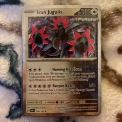 Pokemon TCG - Iron Jugulis 158/182 Knockout Collection Cosmos Holo - NM - Image 1