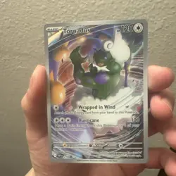 Tornadus SVP 210 Pokemon Center Stamp - Pokemon TCG White Flare ETB Promo - Image 1