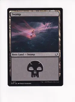MAGIC THE GATHERING MTG EDGE OF ETERNITIES SWAMP 0271 (#1) - Image 1