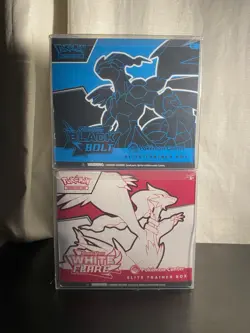 Pokemon Center Black Bolt and White Flare ETB PC Elite Trainer Box - Image 1