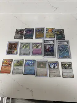 Lot Of Pokemon Cards Graded, Double Rares, Illustration Rare And More - Image 1