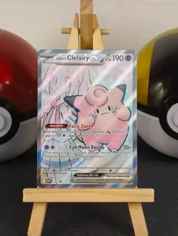 Lillie's Clefairy ex - Pokemon TCG Journey Together Promo - SVP 195 NM EN - Image 1