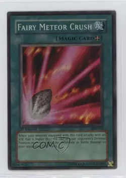 Fairy Meteor Crush 1st Ed. YuGiOh Pharaoh's Servant #PSV-063 2002 1hr0 - Image 1