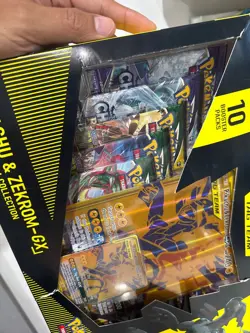 Pokemon TCG Pikachu and Zekrom GX Tag Team Premium Collection GameStop Card 820650809910 - Image 4