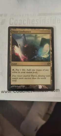 Mana Confluence Magic the Gathering Rare Land Journey Into NYX Regular Card - Image 2