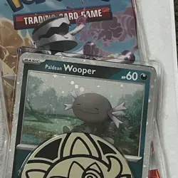 Pokemon Trading Card Game Paldean Wooper HP 60 New Sealed - Image 3