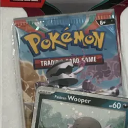 Pokemon Trading Card Game Paldean Wooper HP 60 New Sealed - Image 4