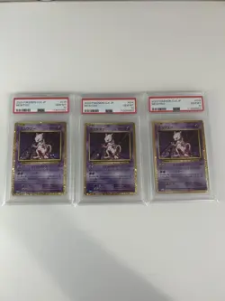 Mewtwo Classic Psa10 3-Sequence Pokemon Card - Image 1