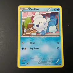 Pokemon Next Destinies Common Card - Vanillite 31/99 - Image 1