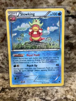 Slowking 21/122 Cosmos Holo 2016 XY Breakpoint Black Star Promo Pokemon Card - Image 1