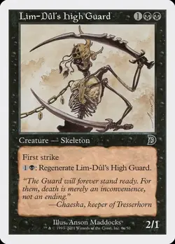 MTG - Lim-Dul's High Guard - Deckmasters: Garfield vs. Finkel - X1 - (LP) - - Image 1