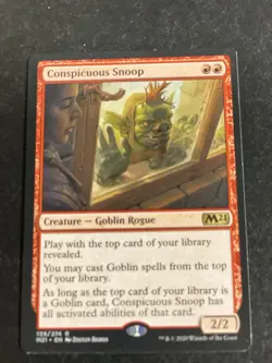MTG - LP - Conspicuous Snoop - Core Set 2021 - Image 1