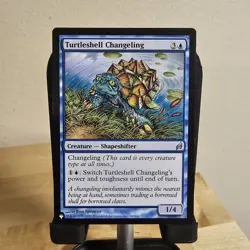 MTG Magic the Gathering Turtleshell Changeling (LRW-94/2869) The List LP - Image 1