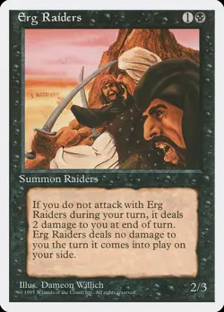 MTG - Erg Raiders - Fourth Edition - X1 - (LP) - - Image 1