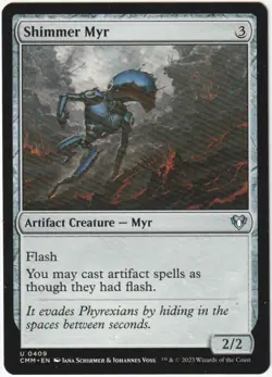 ✪ 1 x MAGIC: The Gathering SHIMMER MYR Artifact Creature MTG *Artefakt Kreatur - Image 1