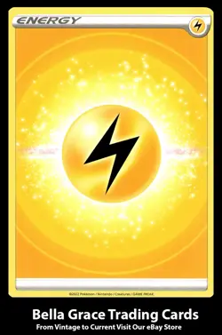 2022 Crown Zenith Lightning Energy #Unnumbered Pokemon TCG - Image 1