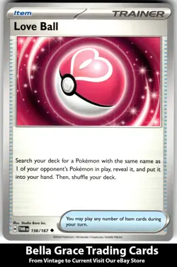 Love Ball #156/167 SV06: Twilight Masquerade Pokemon Uncommon - Image 1