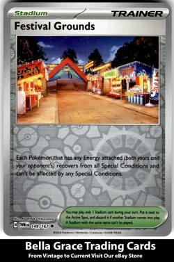 Festival Grounds #149/167 Twilight Masquerade Pokemon Uncommon Reverse Holo - Image 1