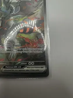 Pokemon White Flare Reshiram Ex 166/086 Special Illustration Rare - Image 5