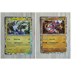 Koraidon HOLO 008/015 Miraidon HOLO 003/015 McDonald's Pokemon TCG PROMO - Image 1