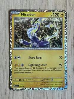 Koraidon HOLO 008/015 Miraidon HOLO 003/015 McDonald's Pokemon TCG PROMO - Image 2