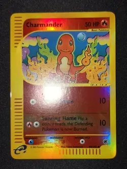 Pokemon EXPEDITION - #98/165 Charmander - ENG - Reverse Holo - Lightly Played - Image 2