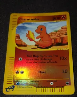 Pokemon EXPEDITION - #97/165 Charmander - ENG - Reverse Holo - Near Mint - Image 3