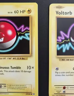 Pokemon TCG Voltorb 39/108 XY Evolutions Common Basic Lightning Card 2016 - Image 5