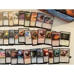 Magic the Gathering 100 Card Lot - 5 Rares/Mythics - No Basic Lands - MTG Bulk - Image 3