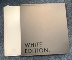 Vault X - 12 Pocket Exo-Tec Zip Binder -White Edition- Hold 480 Trading Card - Image 1