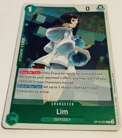 One Piece TCG Lim OP10-037 Rare Card Royal Blood - Image 1
