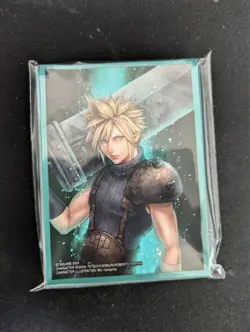 Final Fantasy VII Cloud Strife Official Card Sleeve Protector - Image 1