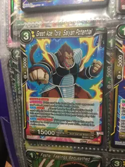 Great Ape Tora, Saiyan Potential BT18-098 R Dawn of the Z Legends MINT Card - Image 1