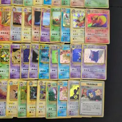 Pokemon Japanese Vintage Holo Lot 70 Card Old Back Gengar Mew Venusaur LP-HP - Image 2