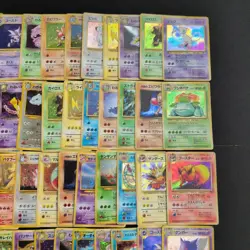 Pokemon Japanese Vintage Holo Lot 70 Card Old Back Gengar Mew Venusaur LP-HP - Image 4