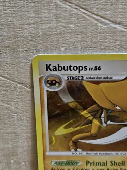 Kabutops 6/100 Diamond & Pearl Majestic Dawn Holo Pokemon Card TCG - Image 3