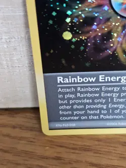 Rainbow Energy 81/92 Legend Maker Reverse Holo Pokemon Card NM - Image 5